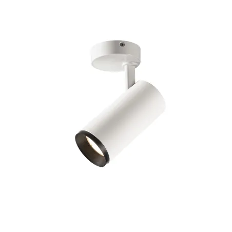 NUMINOS® M, plafonnier intérieur, orientable, 24 deg , blanc/noir, LED, 20W, 4000K, variable Dali