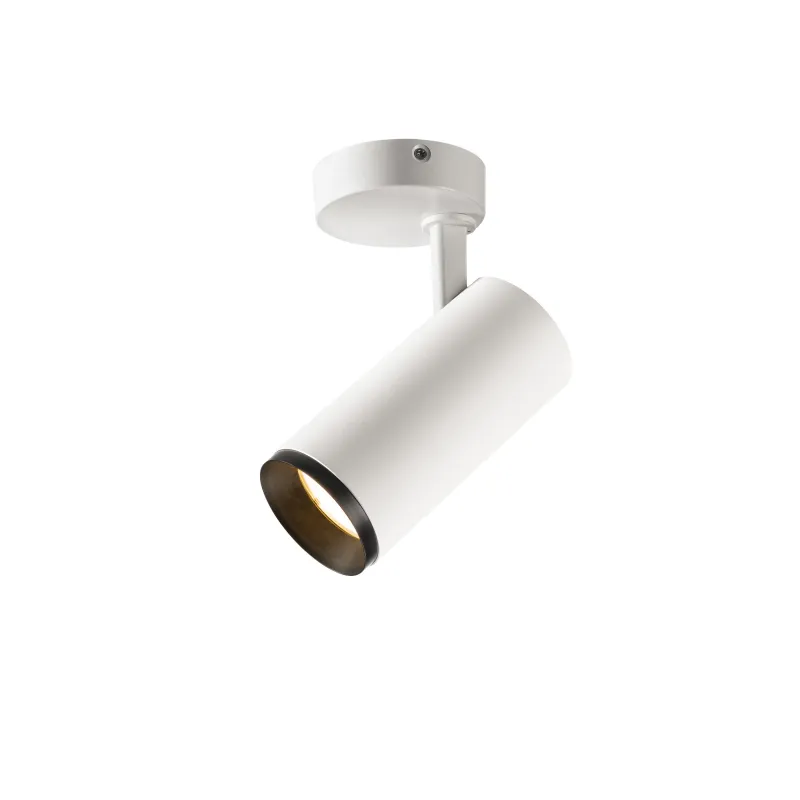 NUMINOS® M, plafonnier intérieur, orientable, 36 deg , blanc/noir, LED, 20W, 2700K, variable Dali