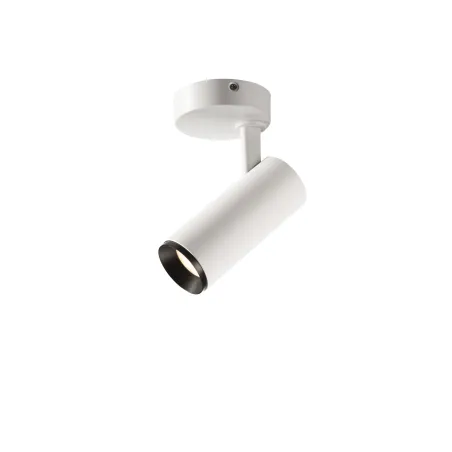 NUMINOS® S, plafonnier intérieur, orientable, 36 deg , blanc/noir, LED, 11W, 4000K, variable Dali
