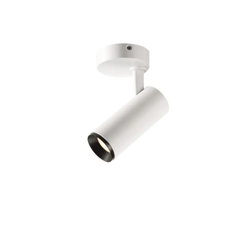 NUMINOS® S, plafonnier intérieur, orientable, 60 deg , blanc/noir, LED, 11W, 4000K, variable Dali