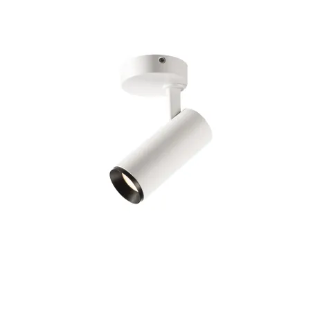 NUMINOS® S, plafonnier intérieur, orientable, 60 deg , blanc/noir, LED, 11W, 4000K, variable Dali