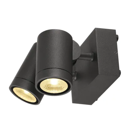 HELIA, applique et plafonnier extérieur, double, anthracite, LED, 16W, 3000K, IP55, variable
