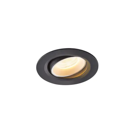 NUMINOS® MOVE XS, encastré de plafond intérieur, orientable, 40 deg , noir/blanc, LED, 7W, 2700K