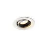 NUMINOS® MOVE XS, encastré de plafond intérieur, orientable, 55 deg , blanc/noir, LED, 7W, 3000K