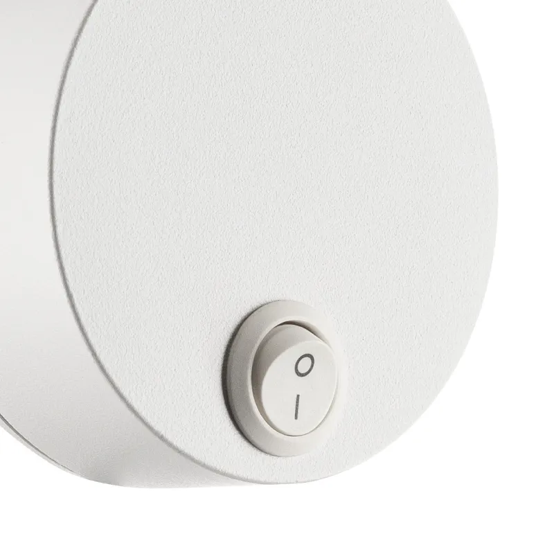 DIO FLEX PLATE, applique intérieure, liseuse, blanc, GU10/QPAR51, 50W max, avec interrupteur