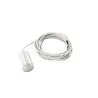 FITU, suspension intérieure, hauteur 9,1 cm, blanc, E27, 60W max, câble nu sans patère de 5m