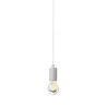 FITU, suspension intérieure, hauteur 9,1 cm, blanc, E27, 60W max, câble nu sans patère de 5m
