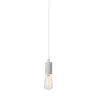 FITU, suspension intérieure, hauteur 9,1 cm, blanc, E27, 60W max, câble nu sans patère de 5m