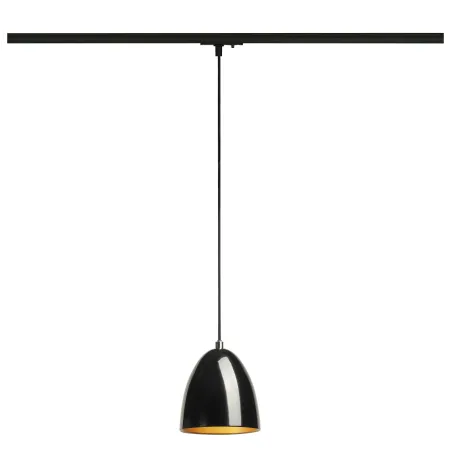 PARA CONE 14, suspension pour rail 1 allumage intérieur, noir laqué/or, GU10/QPAR51, 35W max