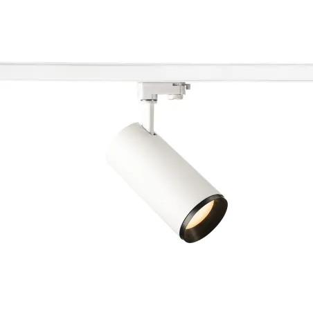 NUMINOS® L, spot pour rail 3 allumages intérieur, 36 deg , blanc/noir, LED, 28W, 2700K, variable