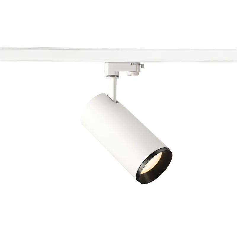 NUMINOS® L, spot pour rail 3 allumages intérieur, 36 deg , blanc/noir, LED, 28W, 3000K, variable