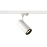 NUMINOS® M, spot pour rail 3 allumages intérieur, 60 deg , blanc/noir, LED, 20W, 3000K, variable