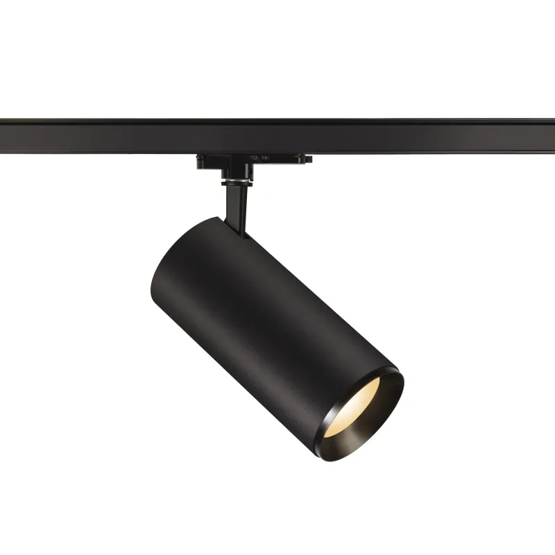 NUMINOS® XL, spot pour rail 3 allumages intérieur, 60 deg , noir, LED, 36W, 3000K, variable Dali
