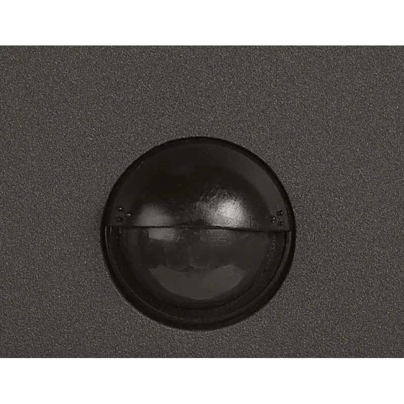 GRAFIT, applique extérieure, carré, anthracite, E27, 11W max, IP44, détecteur de mouvements
