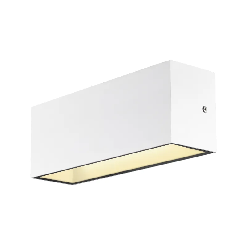 SITRA CUBE, applique extérieure, L, up/down, blanc, LED, 24W, 3000K/4000K, IP44, CCT Switch