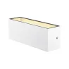 SITRA CUBE, applique extérieure, L, up/down, blanc, LED, 24W, 3000K/4000K, IP44, CCT Switch
