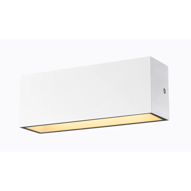 SITRA CUBE, applique extérieure, L, up/down, blanc, LED, 24W, 3000K/4000K, IP44, CCT Switch