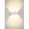 SITRA CUBE, applique extérieure, L, up/down, blanc, LED, 24W, 3000K/4000K, IP44, CCT Switch