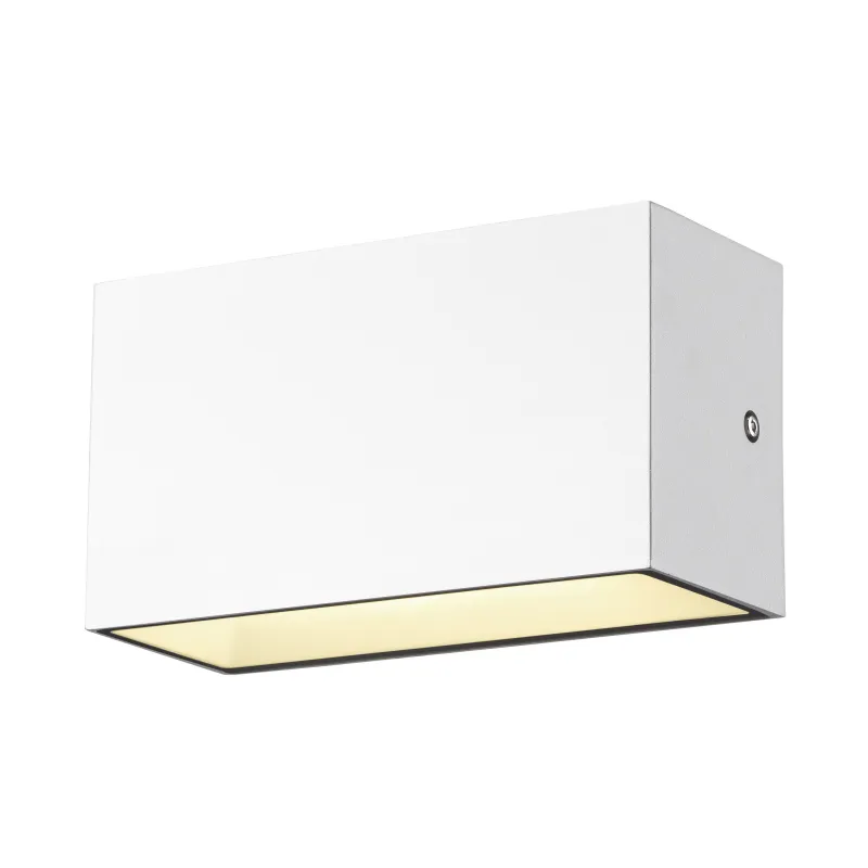 SITRA CUBE, applique extérieure, M, up/down, blanc, LED, 14W, 3000K/4000K, IP44, CCT Switch