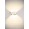 SITRA CUBE, applique extérieure, M, up/down, blanc, LED, 14W, 3000K/4000K, IP44, CCT Switch
