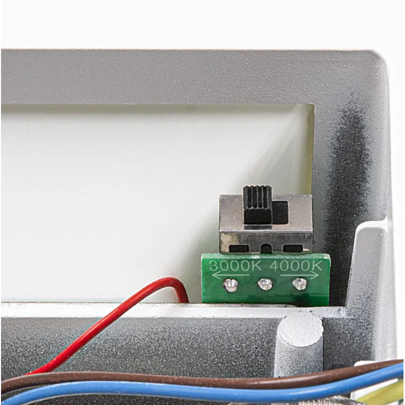 SITRA CUBE, applique extérieure, S, simple, blanc, LED, 6,2W, 3000K/4000K, IP44, CCT Switch