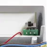 SITRA CUBE, applique extérieure, S, simple, blanc, LED, 6,2W, 3000K/4000K, IP44, CCT Switch