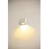 SITRA CUBE, applique extérieure, S, simple, blanc, LED, 6,2W, 3000K/4000K, IP44, CCT Switch