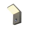 ORDI SENSOR, applique extérieure, anthracite, LED, 9W, 3000K, IP44, détecteur de mouvements