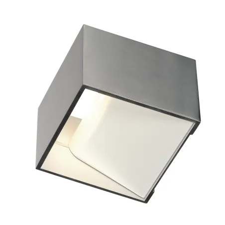 LOGS IN, applique intérieure, carré, alu/blanc, LED, 11W, 2000-3000K, variable, Dim to warm