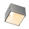 LOGS IN, applique intérieure, carré, alu/blanc, LED, 11W, 2000-3000K, variable, Dim to warm