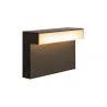 L-LINE OUT 30, borne extérieure, anthracite, LED, 11,5W, 3000/4000K, IP65, interrupteur CCT