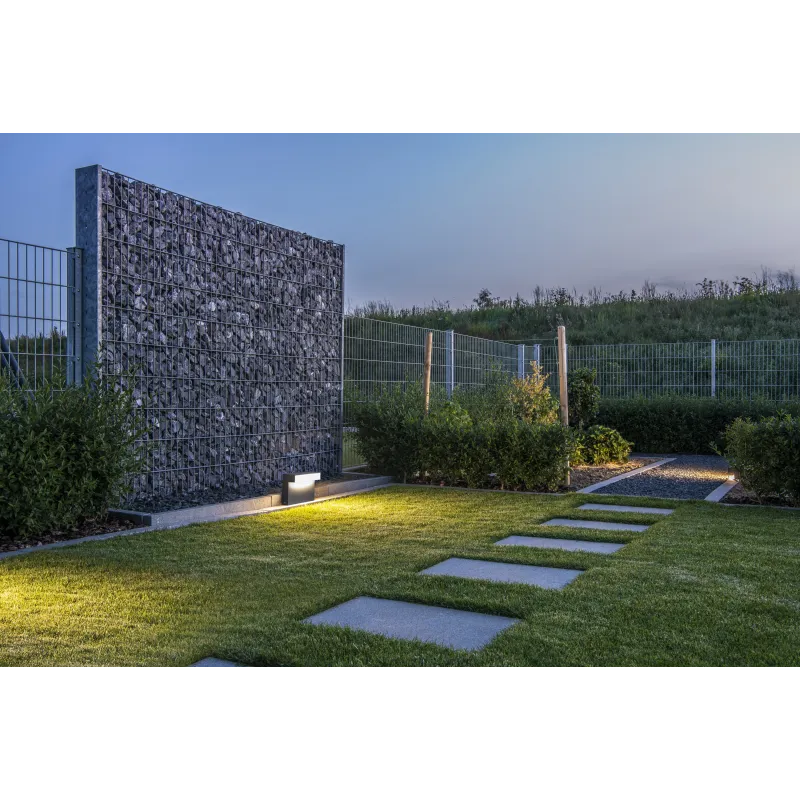 L-LINE OUT 30, borne extérieure, anthracite, LED, 11,5W, 3000/4000K, IP65, interrupteur CCT