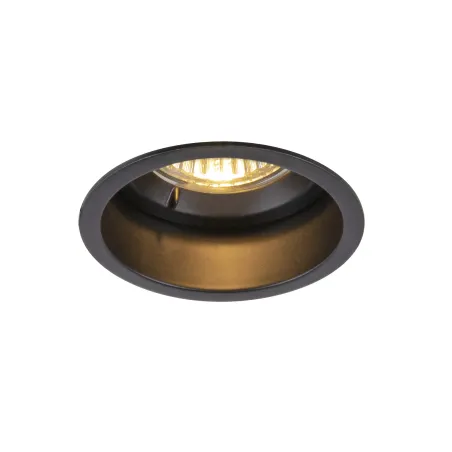 HORN, encastré de plafond intérieur, simple, noir, GU10/QPAR51, 25W max, IP20/IP44, RT 2012