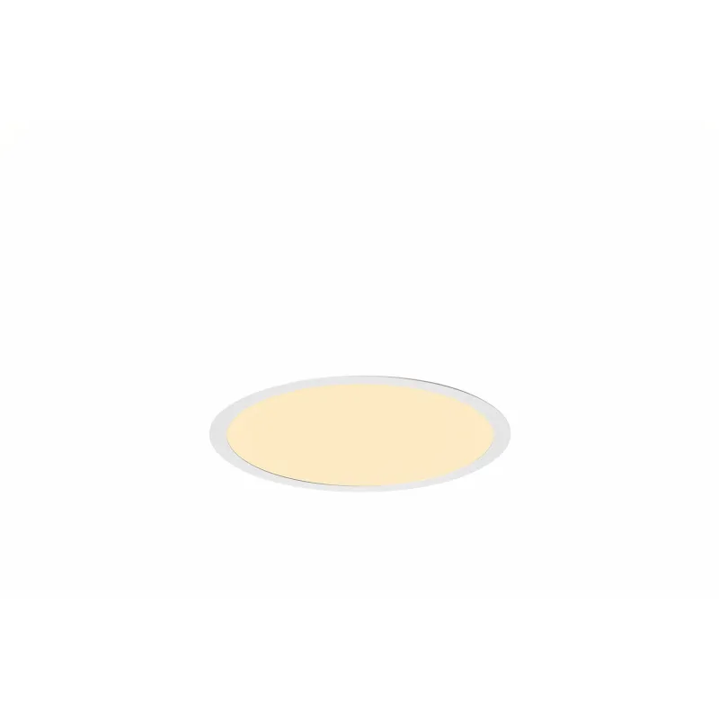MEDO 30, encastré de plafond intérieur, rond, avec collerette, blanc, LED, 14W, 3000K/4000K