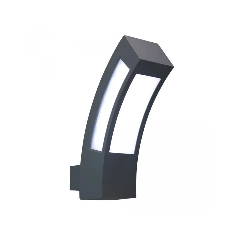 applique murale noire novia spot gu10 étanche ip44-design noir