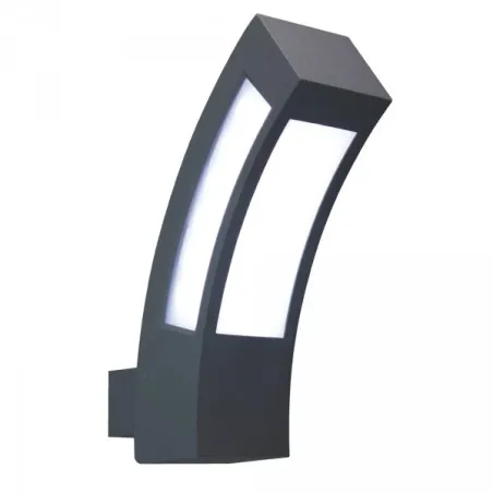 applique murale noire novia spot gu10 étanche ip44-design noir