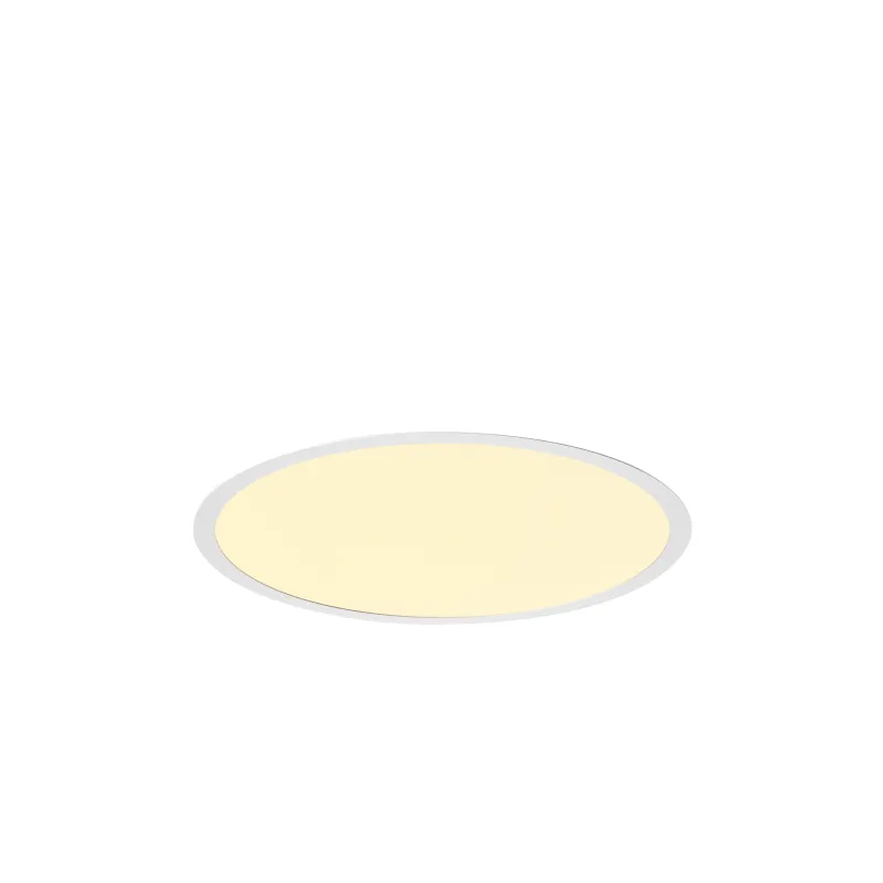 MEDO 40, encastré de plafond intérieur, rond, avec collerette, blanc, LED, 28W, 3000K/4000K