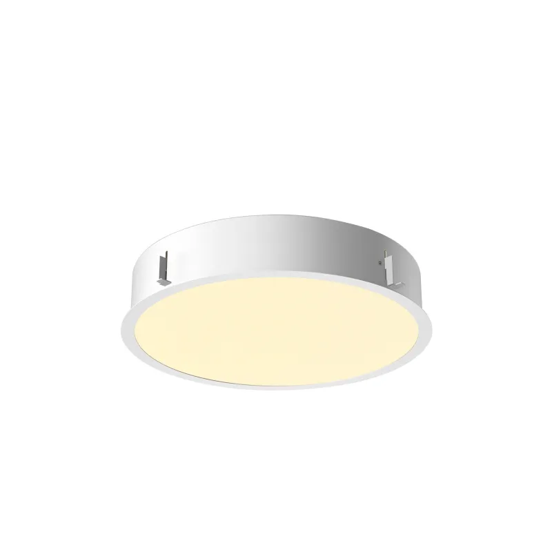 MEDO 40, encastré de plafond intérieur, rond, avec collerette, blanc, LED, 28W, 3000K/4000K