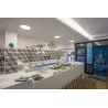 MEDO 40, encastré de plafond intérieur, rond, sans collerette, blanc, LED, 28W, 3000K/4000K