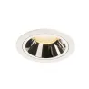NUMINOS® L, encastré de plafond intérieur, 20 deg , blanc/chrome, LED, 25,41W, 3000K, IP20/IP44