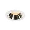 NUMINOS® L, encastré de plafond intérieur, 40 deg , blanc/chrome, LED, 25,41W, 2700K, IP20/IP44