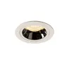 NUMINOS® M, encastré de plafond intérieur, 40 deg , blanc/chrome, LED, 17,55W, 3000K, IP20/IP44