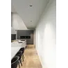 NUMINOS® M, encastré de plafond intérieur, 40 deg , blanc/chrome, LED, 17,55W, 3000K, IP20/IP44
