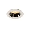 NUMINOS® M, encastré de plafond intérieur, 55 deg , blanc/chrome, LED, 17,55W, 2700K, IP20/IP44