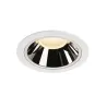 NUMINOS® XL, encastré de plafond intérieur, 40 deg , blanc/chrome, LED, 37,4W, 3000K, IP20/IP44