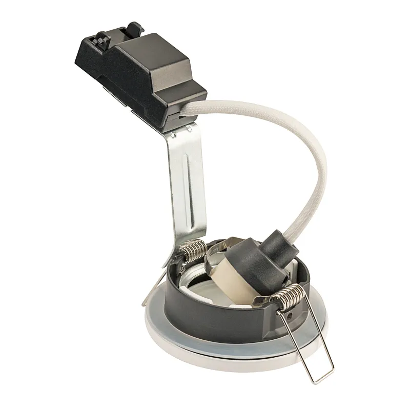 DOLIX OUT, encastré de plafond intérieur/extérieur, rond, blanc, GU10/QPAR51, 50W max, IP65