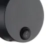 DIO FLEX PLATE, applique intérieure, liseuse, noir, GU10/QPAR51, 50W max, avec interrupteur