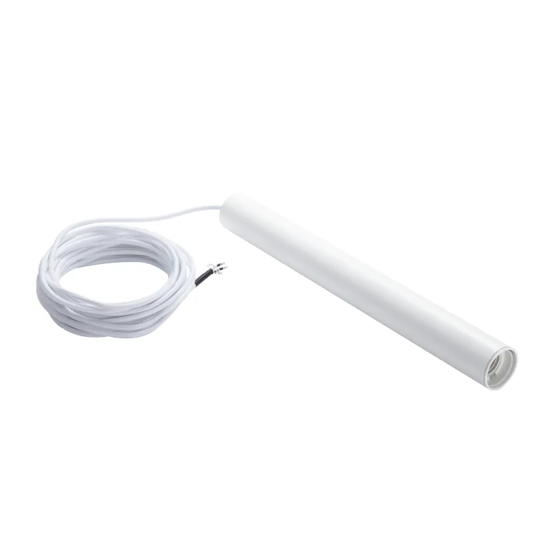 FITU, suspension intérieure, hauteur 40 cm, blanc, E27, 60W max, câble nu sans patère de 5m