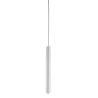 FITU, suspension intérieure, hauteur 40 cm, blanc, E27, 60W max, câble nu sans patère de 5m