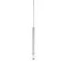 FITU, suspension intérieure, hauteur 40 cm, blanc, E27, 60W max, câble nu sans patère de 5m